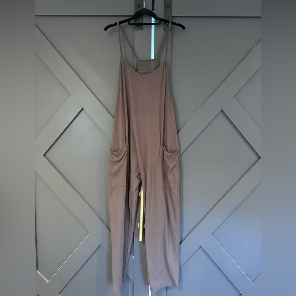 Dark Grey Women's Jumpsuit- M